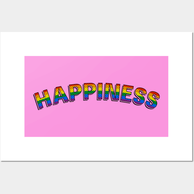 happiness Wall Art by inbis